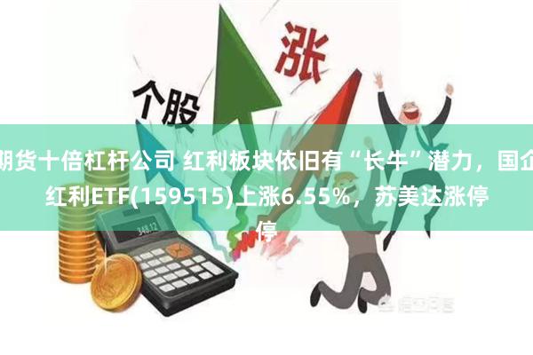 期货十倍杠杆公司 红利板块依旧有“长牛”潜力，国企红利ETF(159515)上涨6.55%，苏美达涨停